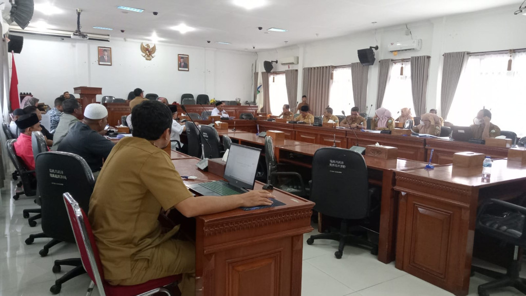 Rapat Pembahasan Dua Pihak Badan Anggaran Kabupaten Bireuen Tahun 2024